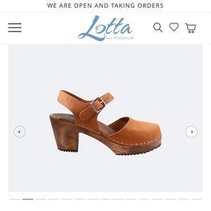 Lotta Highwood Brown Clogs in Oiled Nubuck on Brown Base